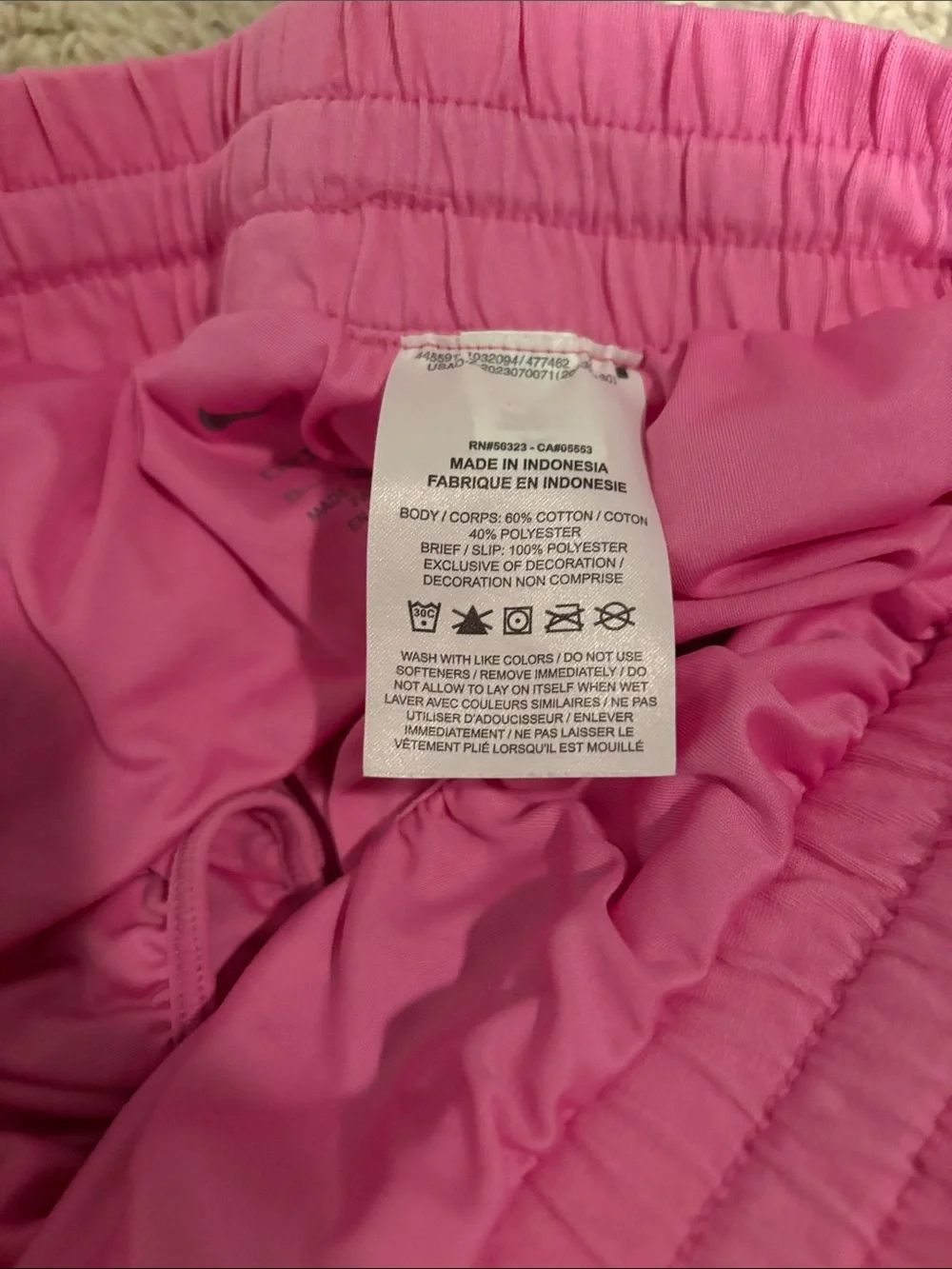 Nike Hot Pink Athletic Skort Girls XL